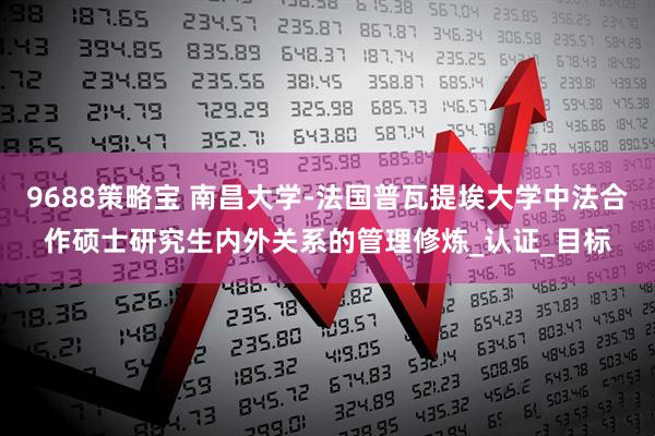 9688策略宝 南昌大学-法国普瓦提埃大学中法合作硕士研究生内外关系的管理修炼_认证_目标